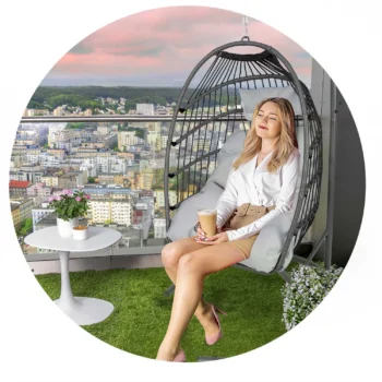 Viseća Fotelja Cocoon Premium Luisiana 8