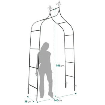 Vrtna Pergola 265cm Arch 5