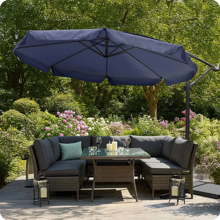Vrtni Suncobran 8 Segmenata 350 Cm S Navlakom Plonos Pl 881 7