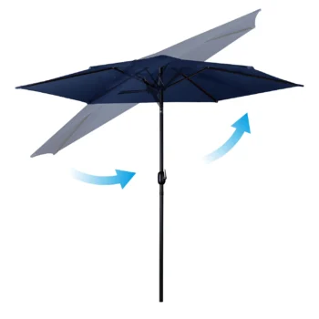 Vrtni Suncobran Basic Navy Plonos 8