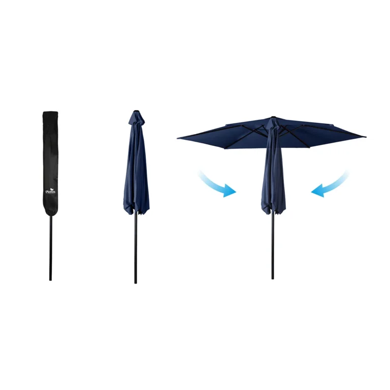Vrtni Suncobran Basic Navy Plonos 9