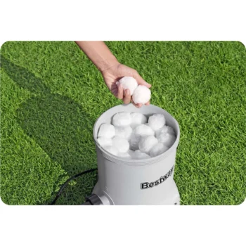 Pumpa Za Filtriranje Bazena 5678 Lh + Filter Kuglice Bestway 58870 2