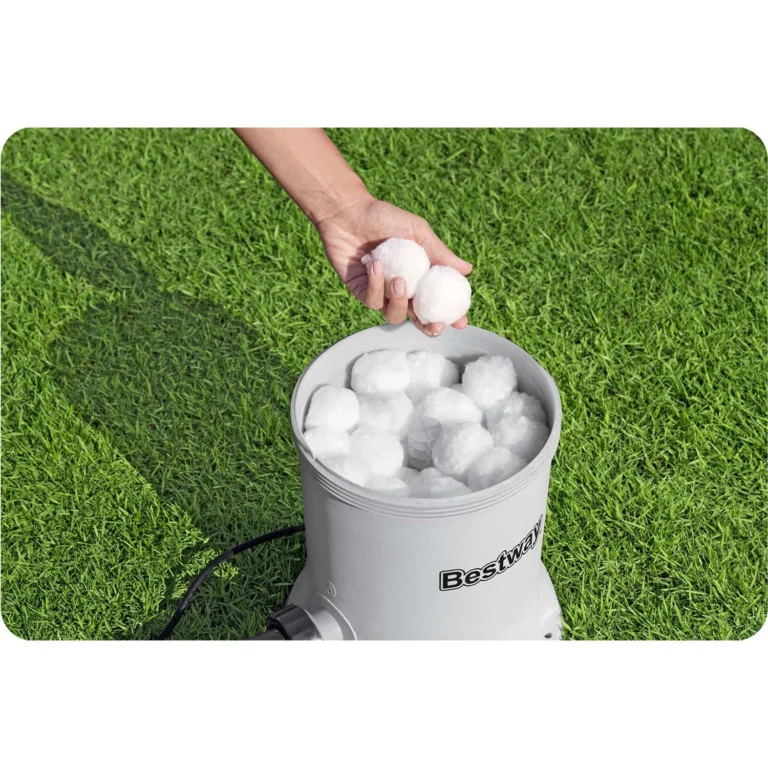 Pumpa Za Filtriranje Bazena 5678 Lh + Filter Kuglice Bestway 58870 2