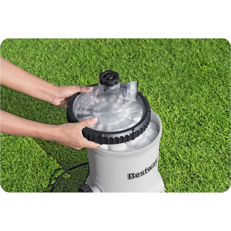 Pumpa Za Filtriranje Bazena 5678 Lh + Filter Kuglice Bestway 58870 3