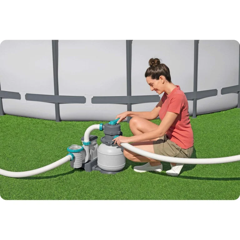Pumpa Za Pijesak 6056 Lh Bestway 58497 + Pijesak 25 Kg 4