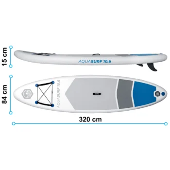 Sup Daska Aquasurf 320 X 84 X 15 Cm Neo Sport 170200 3