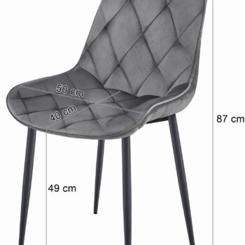 Stolica Tor Light Velvet 6