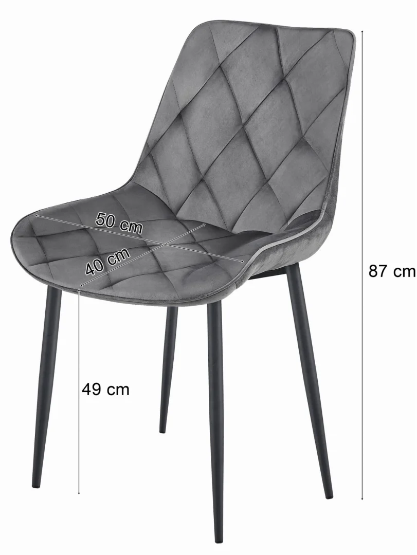 Stolica Tor Light Velvet 6