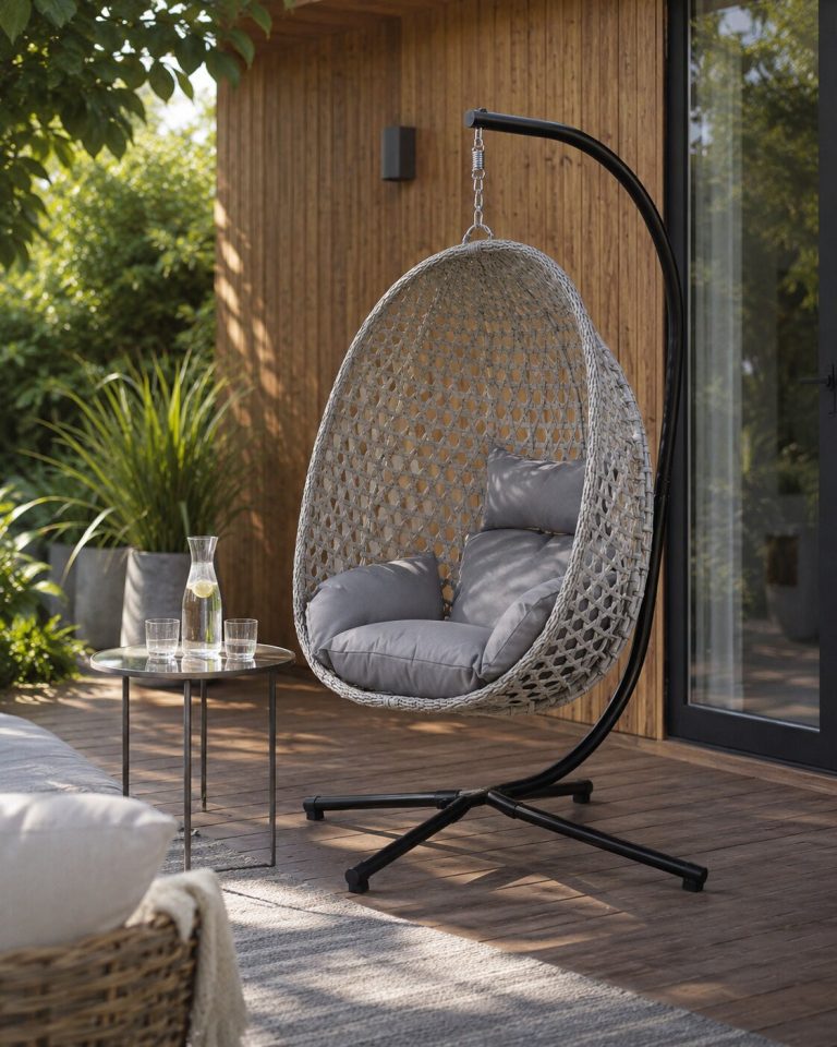 Viseća Fotelja Cocoon Archipelago Grey 4