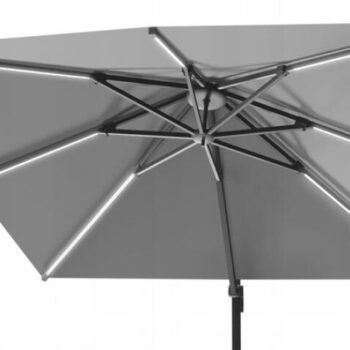 Vrtni Suncobran S Rasvjetom Roma 3x3 1