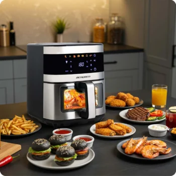 Air Fryer Berdsen Bd 656 Srebrna 3
