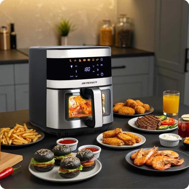 Air Fryer Berdsen Bd 656 Srebrna 3