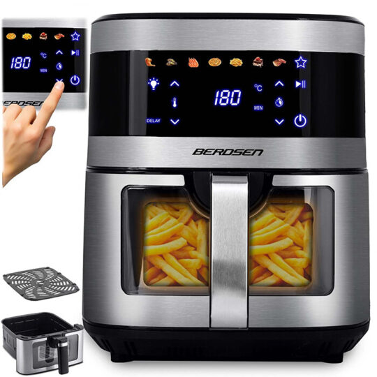 Air Fryer Berdsen Bd 656 Srebrna