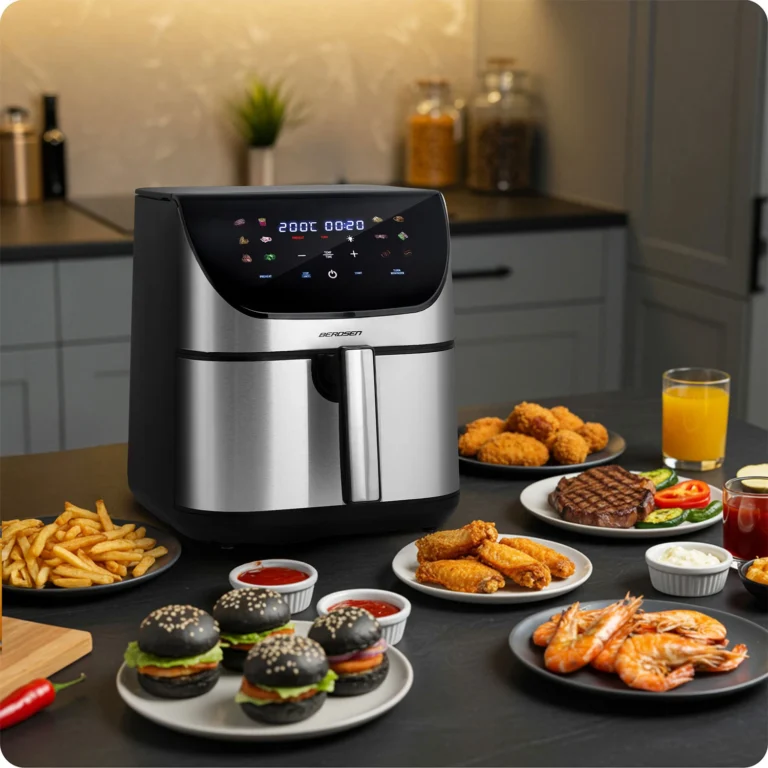 Air Fryer Berdsen Bd 659 Srebrna 8