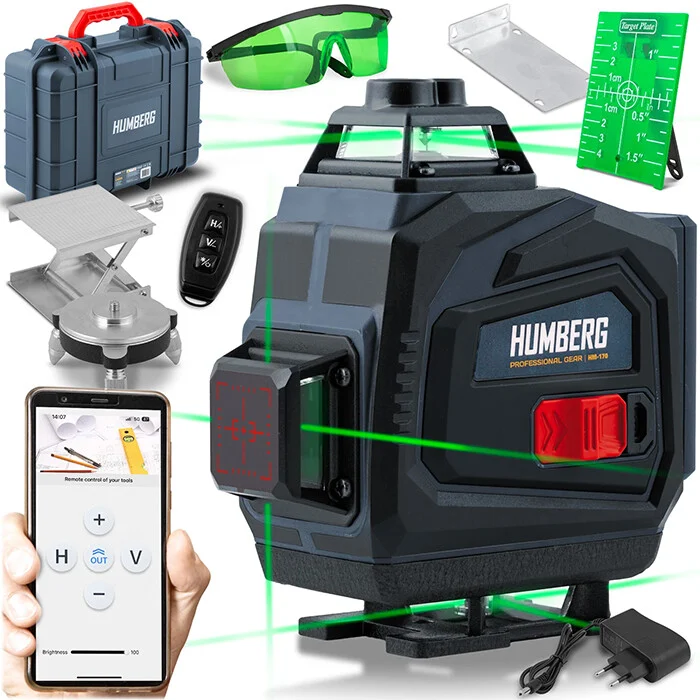 Križni Laserski Nivelir Humberg Hm 170