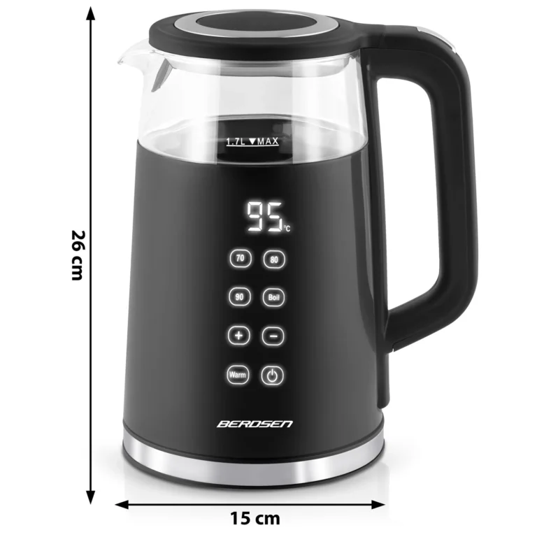 Kuhalo Za Vodu 1,7l Berdsen Bd 707 Crni 5