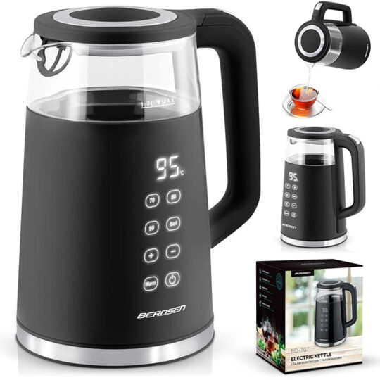 Kuhalo Za Vodu 1,7l Berdsen Bd 707 Crni