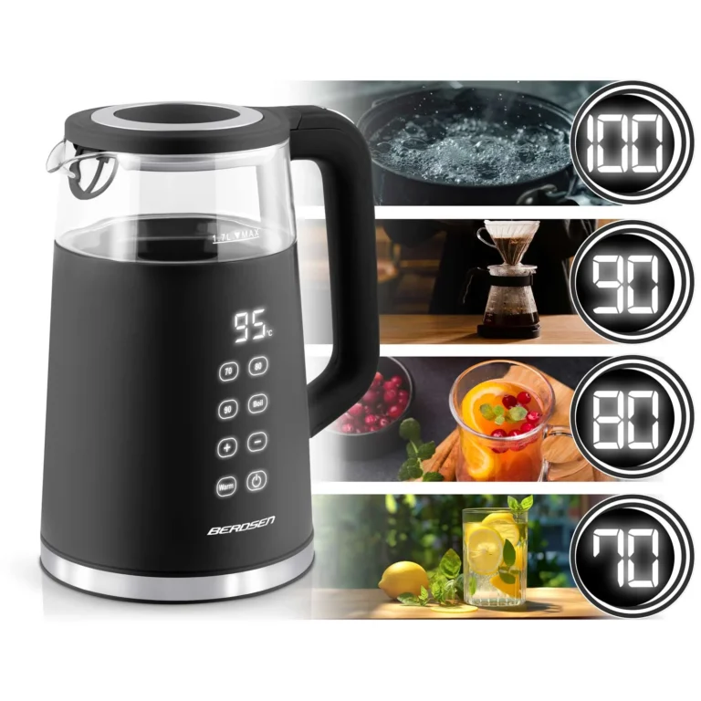 Kuhalo Za Vodu 1,7l Berdsen Bd 707 Crni 7