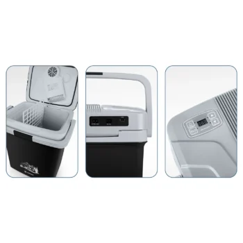Putni Kompresorski Hladnjak 26l Berdsen Icemax Black 10