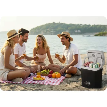 Putni Kompresorski Hladnjak 26l Berdsen Icemax Black 7