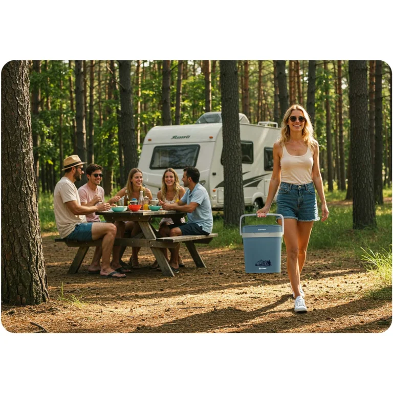 Putni Kompresorski Hladnjak 26l Berdsen Icemax Blue 8