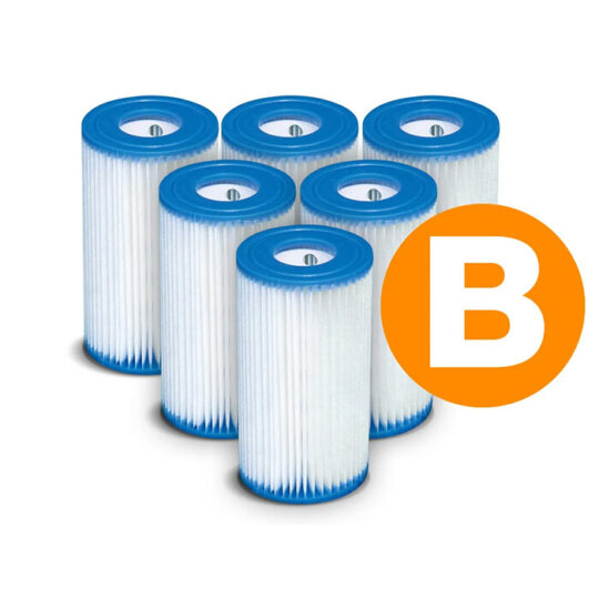 Set Filtera Za Pumpu Tip B 6 Kom Intex 29005 X6
