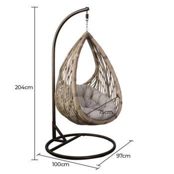 Viseća Fotelja Cocoon Solstice Velicine