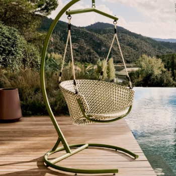 Viseća Fotelja Saliga Premium Osmo Green 1