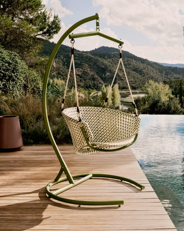 Viseća Fotelja Saliga Premium Osmo Green 1
