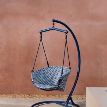 Viseća Fotelja Saliga Premium Velvet Blue 1