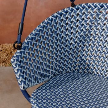 Viseća Fotelja Saliga Premium Velvet Blue 3