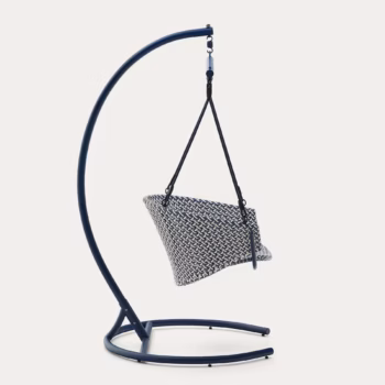 Viseća Fotelja Saliga Premium Velvet Blue 5