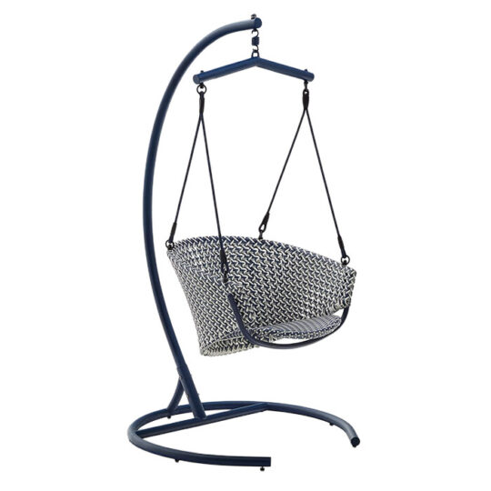 Viseća Fotelja Saliga Premium Velvet Blue