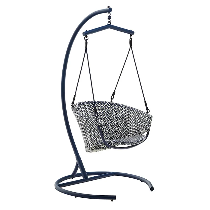 Viseća Fotelja Saliga Premium Velvet Blue