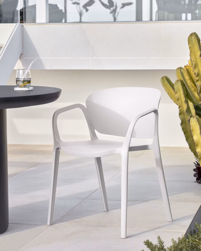 Vrtna Stolica Ania White Kave Home 1