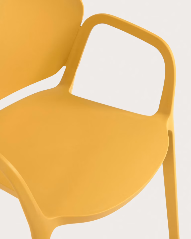 Vrtna Stolica Ania Yellow Kave Home 2