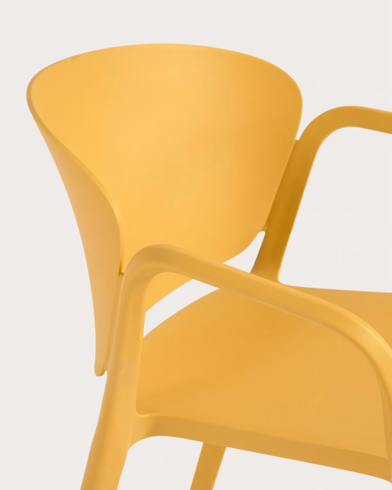 Vrtna Stolica Ania Yellow Kave Home 3