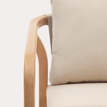Vrtna Stolica Malaret Beige Kave Home 2