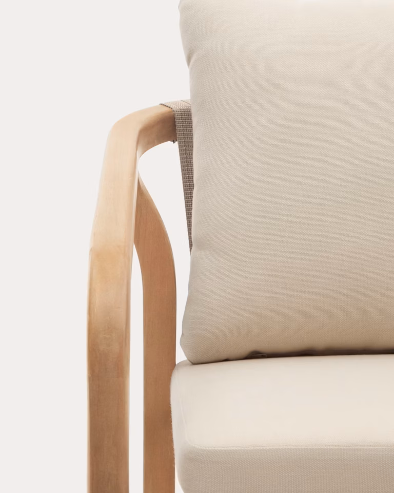 Vrtna Stolica Malaret Beige Kave Home 2
