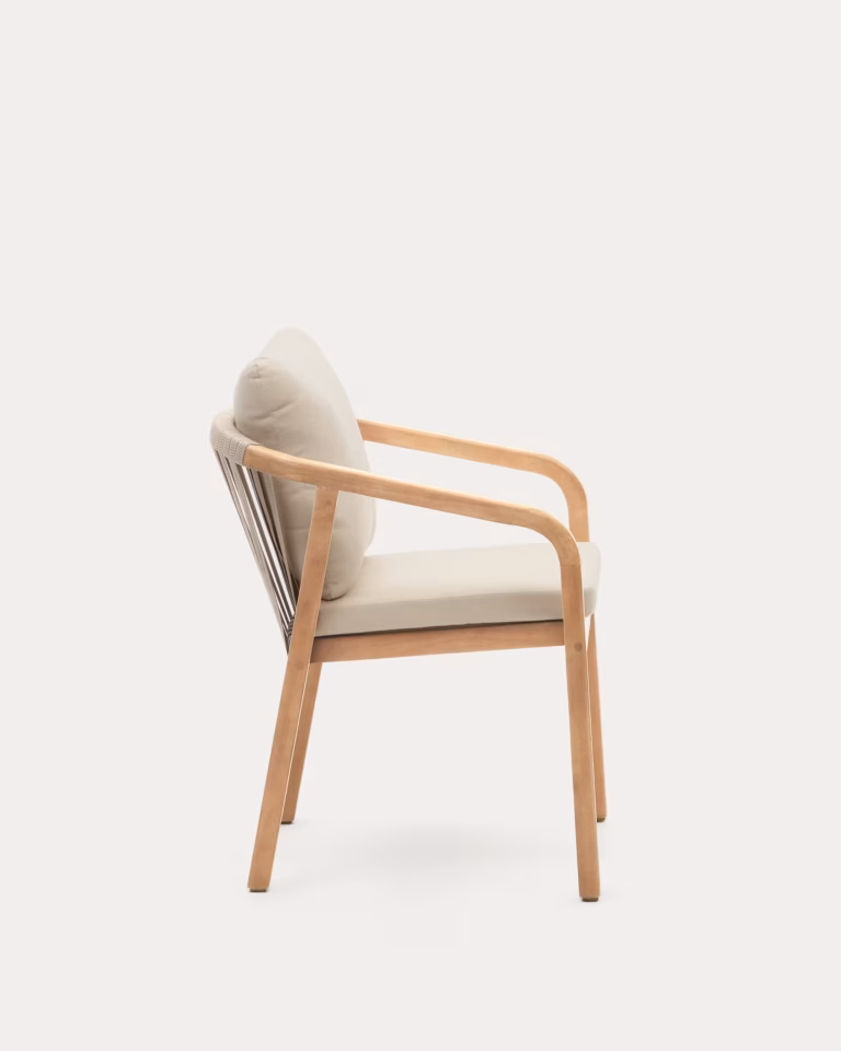 Vrtna Stolica Malaret Beige Kave Home 5