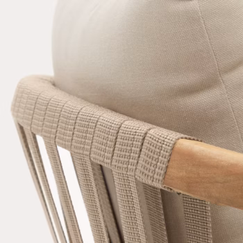 Vrtna Stolica Malaret Beige Kave Home 6