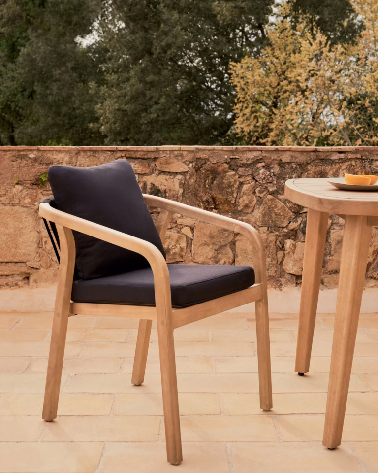 Vrtna Stolica Malaret Black Kave Home 1