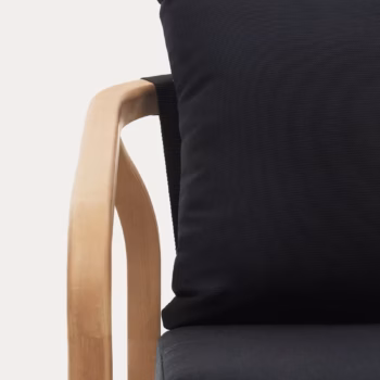 Vrtna Stolica Malaret Black Kave Home 2