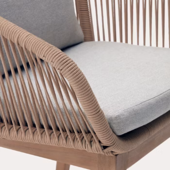 Vrtna Stolica Portalo Beige Kave Home 3