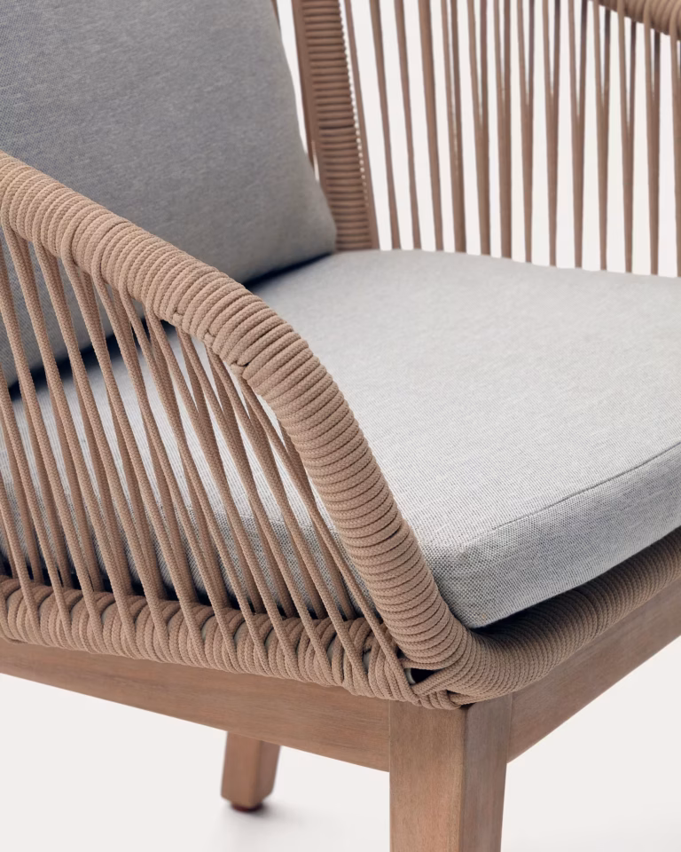 Vrtna Stolica Portalo Beige Kave Home 3