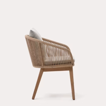 Vrtna Stolica Portalo Beige Kave Home 4