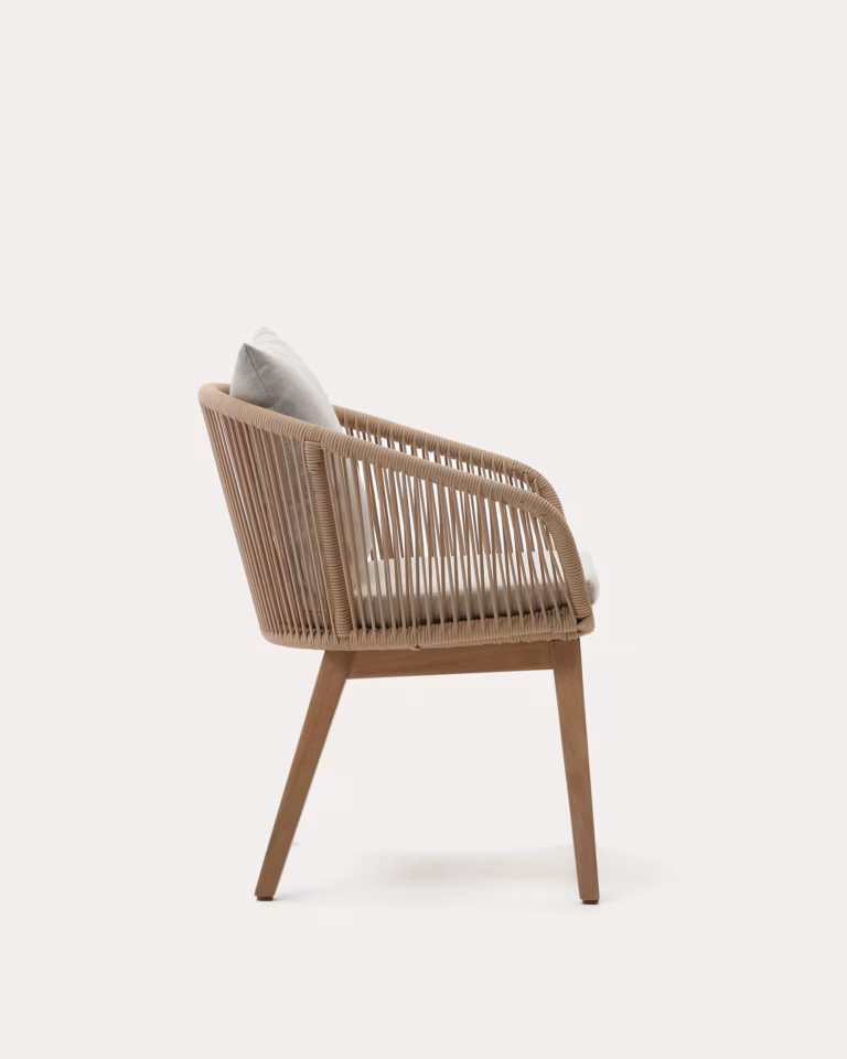 Vrtna Stolica Portalo Beige Kave Home 4