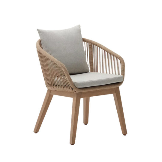 Vrtna Stolica Portalo Beige Kave Home