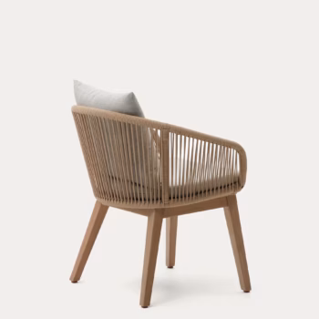 Vrtna Stolica Portalo Beige Kave Home 6