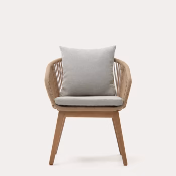 Vrtna Stolica Portalo Beige Kave Home 7